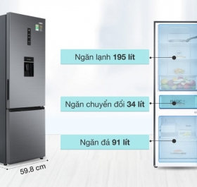 Tủ lạnh Aqua Inverter 320 lít